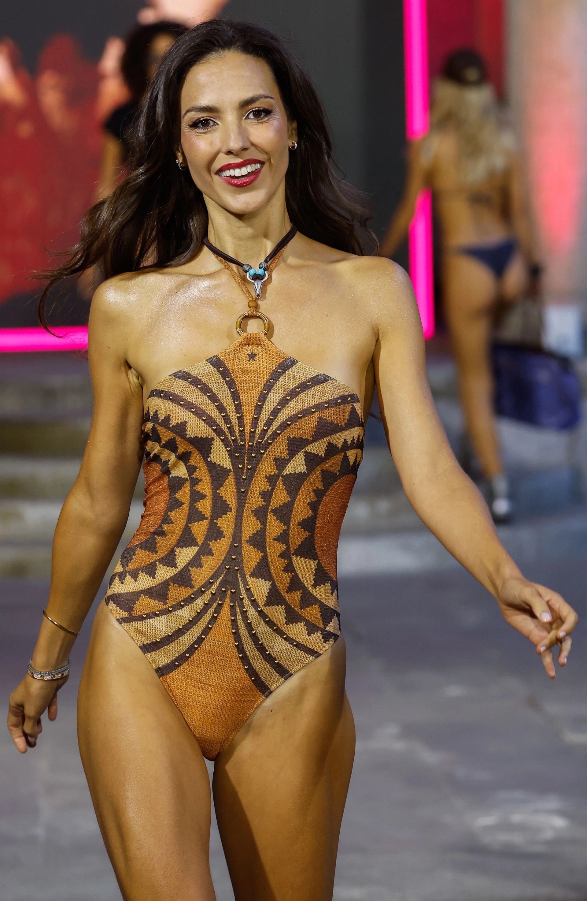 Costumi Interi Pin Up Star Costumi Costume Da Bagno Intero Borchie