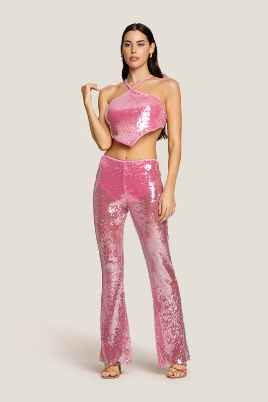 Pantaloni pailettes 4GIVENESS