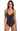 Costume da Bagno Intero NERO Strass Pin-Up Stars