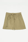 Shorts in misto lino con cintura Twinset
