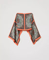 Poncho-foulard con stampa Twinset