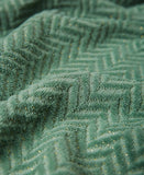 Telo mare in spugna con logo jacquard Twinset