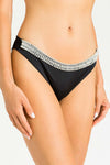 Bikini Fascia da bagno e brasiliana con perle Twinset