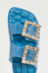 Sandali con fibbie in strass Twinset
