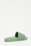 Sandali slide con logo embossed Twinset