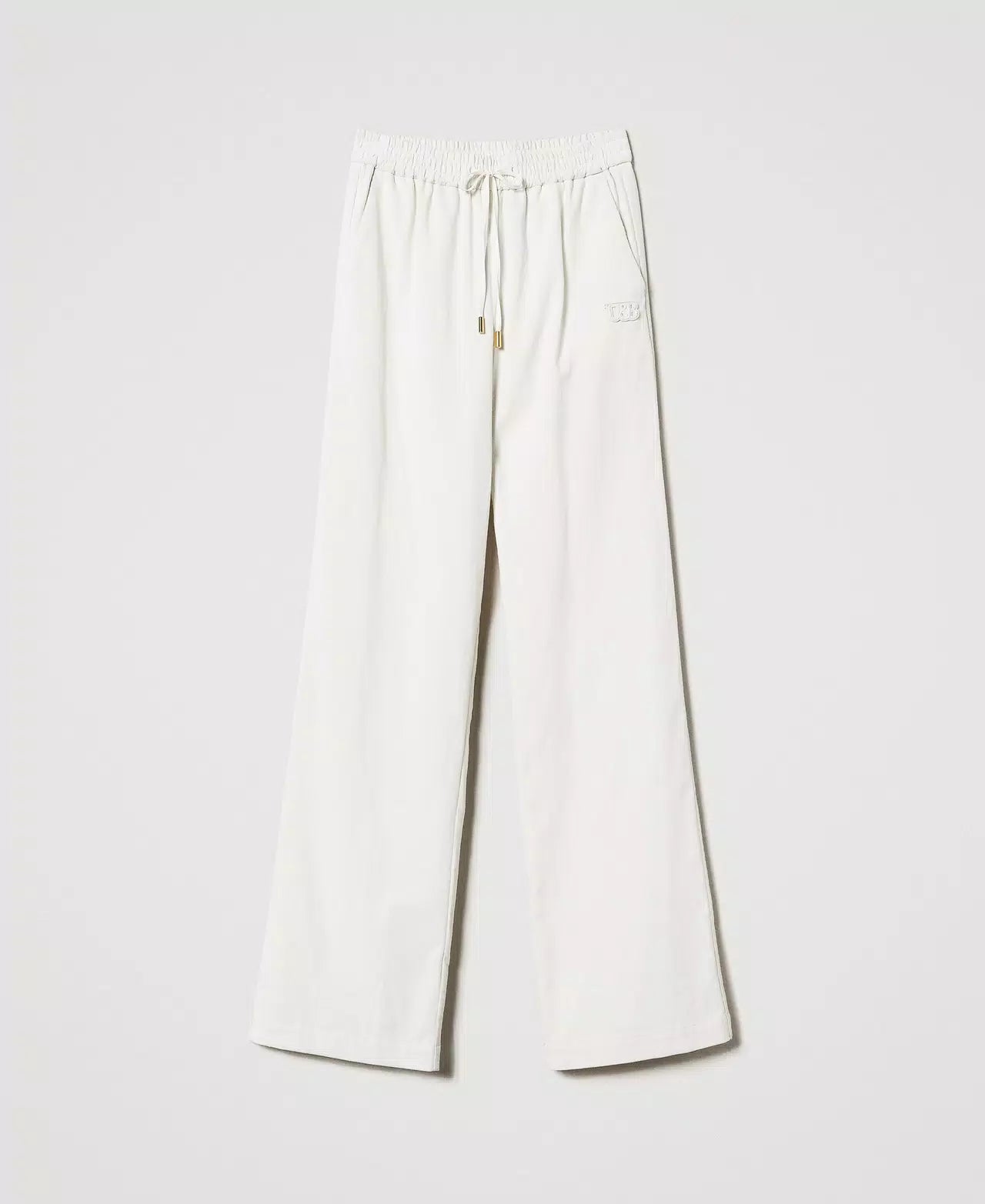 Pantaloni ampi in velluto TWINSET