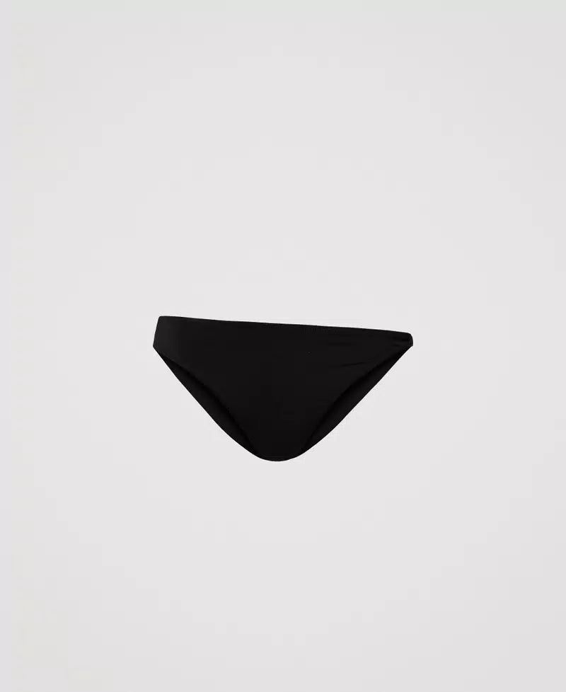 Slip da bagno asimmetrico con Oval T Twinset