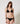 Tanga da bagno con fiocchi NERO TWINSET