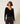 Maglia con incrocio a costine Twinset