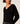 Maglia con incrocio a costine Twinset