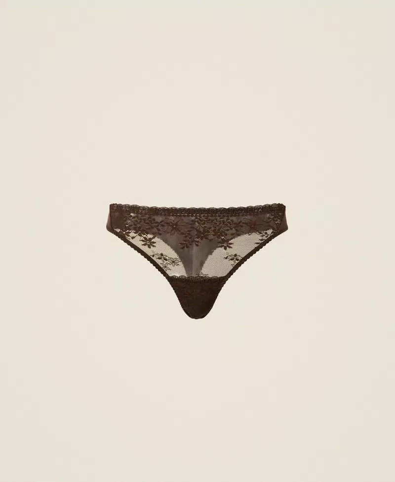 Slip perizoma in pizzo Twinset