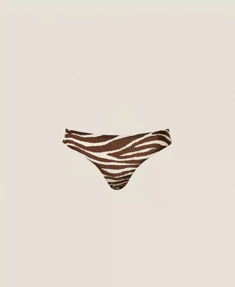 Slip brasiliana  a stampa animalier Twinset