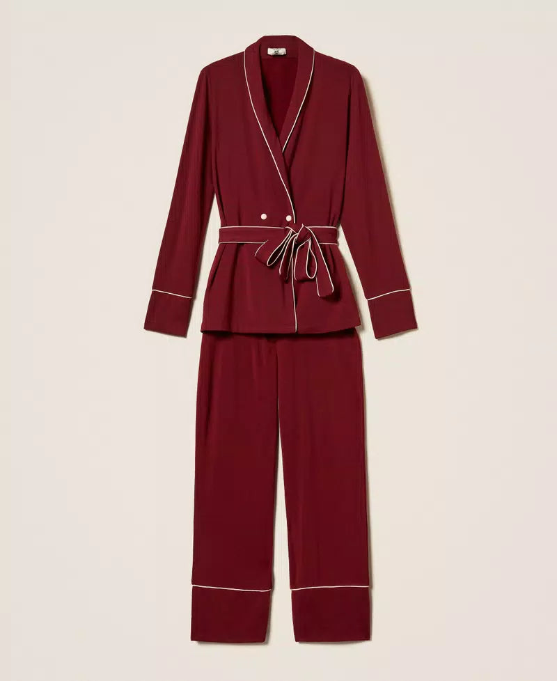 Pigiama a uomo con cintura Twinset