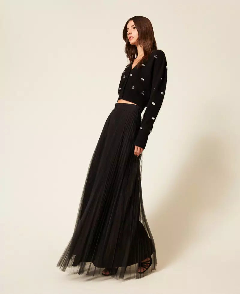 Gonna lunga in tulle Twinset