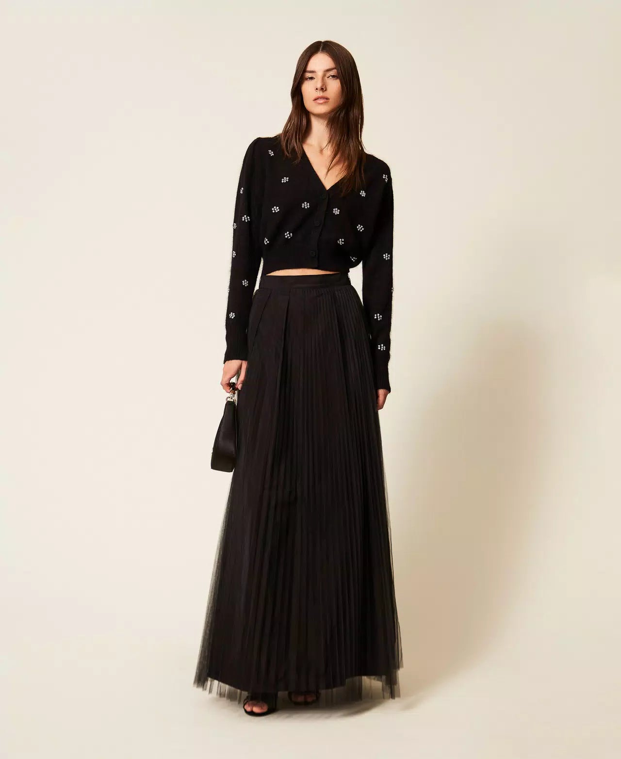 Gonna lunga in tulle Twinset