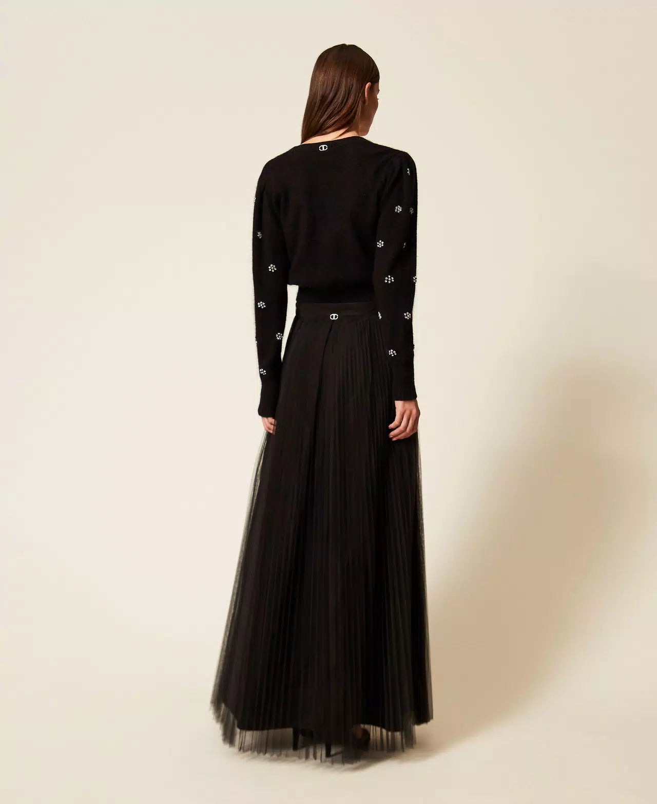 Gonna lunga in tulle Twinset