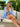 Top denim ricamo laser Raffaela D'Angelo