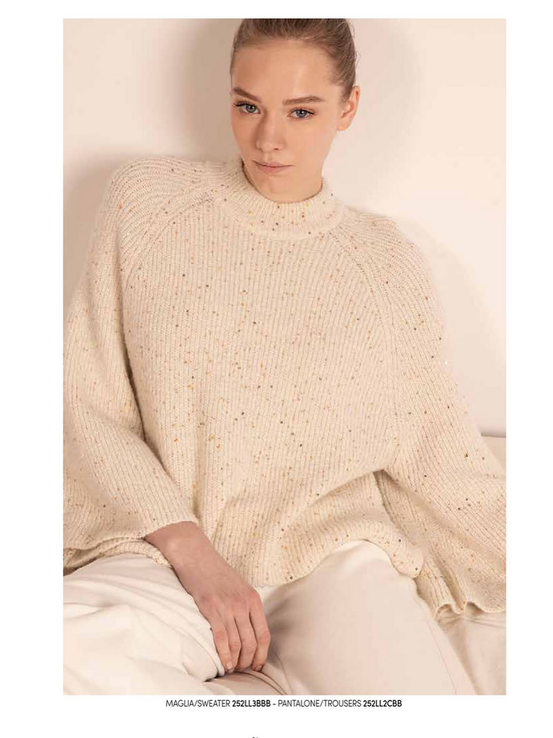 Maglia in filato di paillettes TWINSET