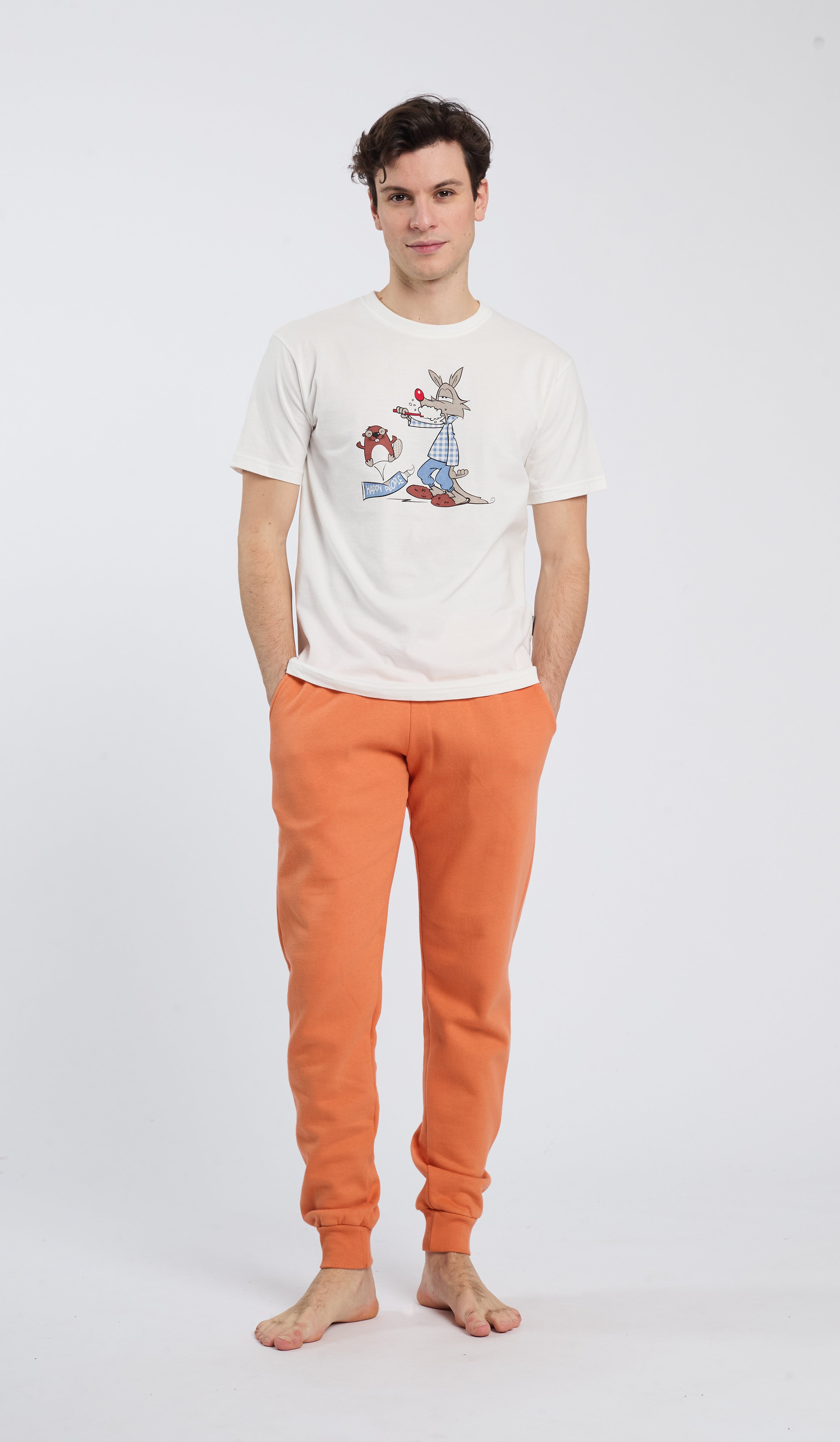 Fanta-Shirt Uomo Happy People