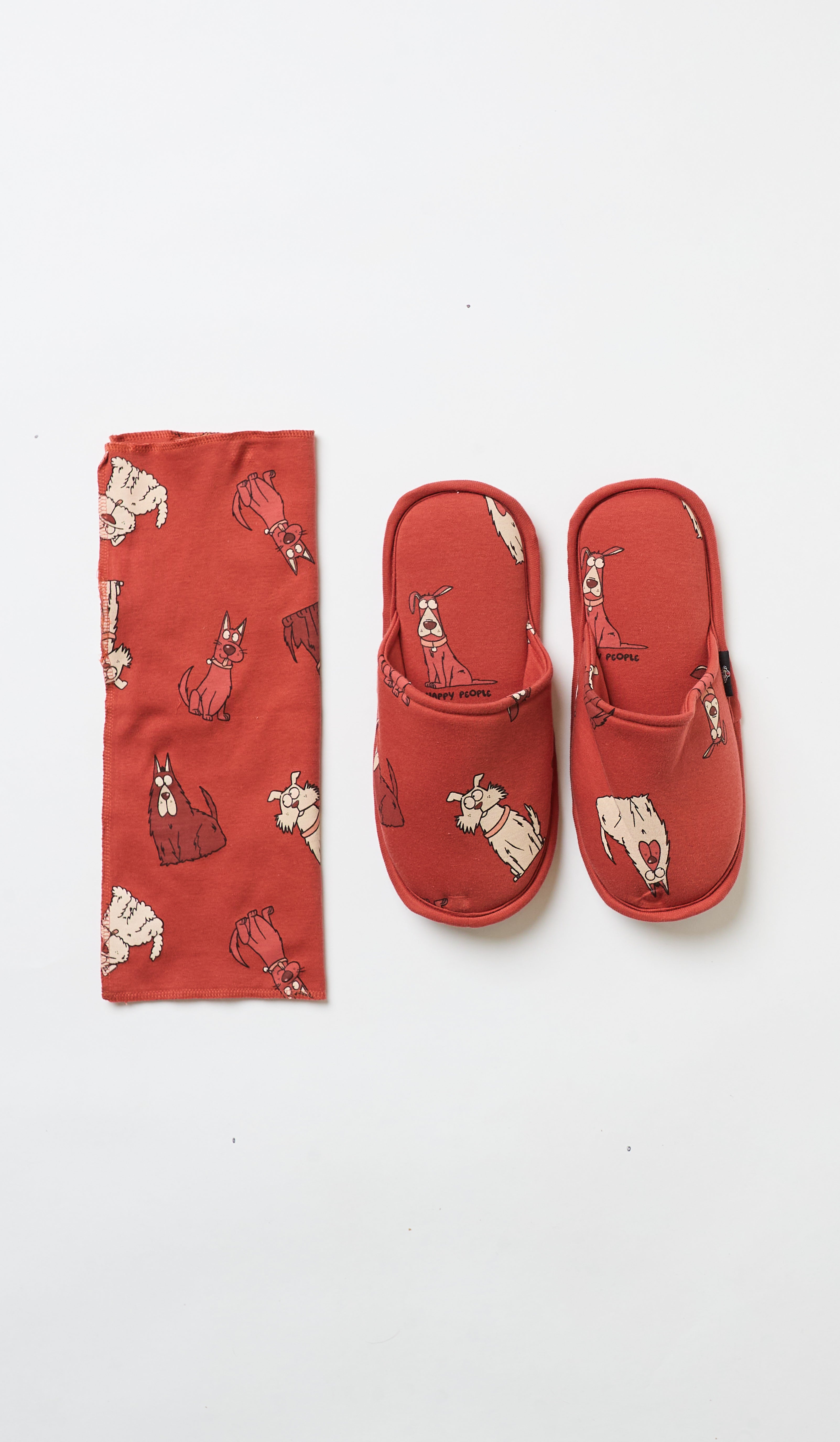 Pantofole Camera UOMO EDIZIONE "TROVA L'INTRUSO" Happy People