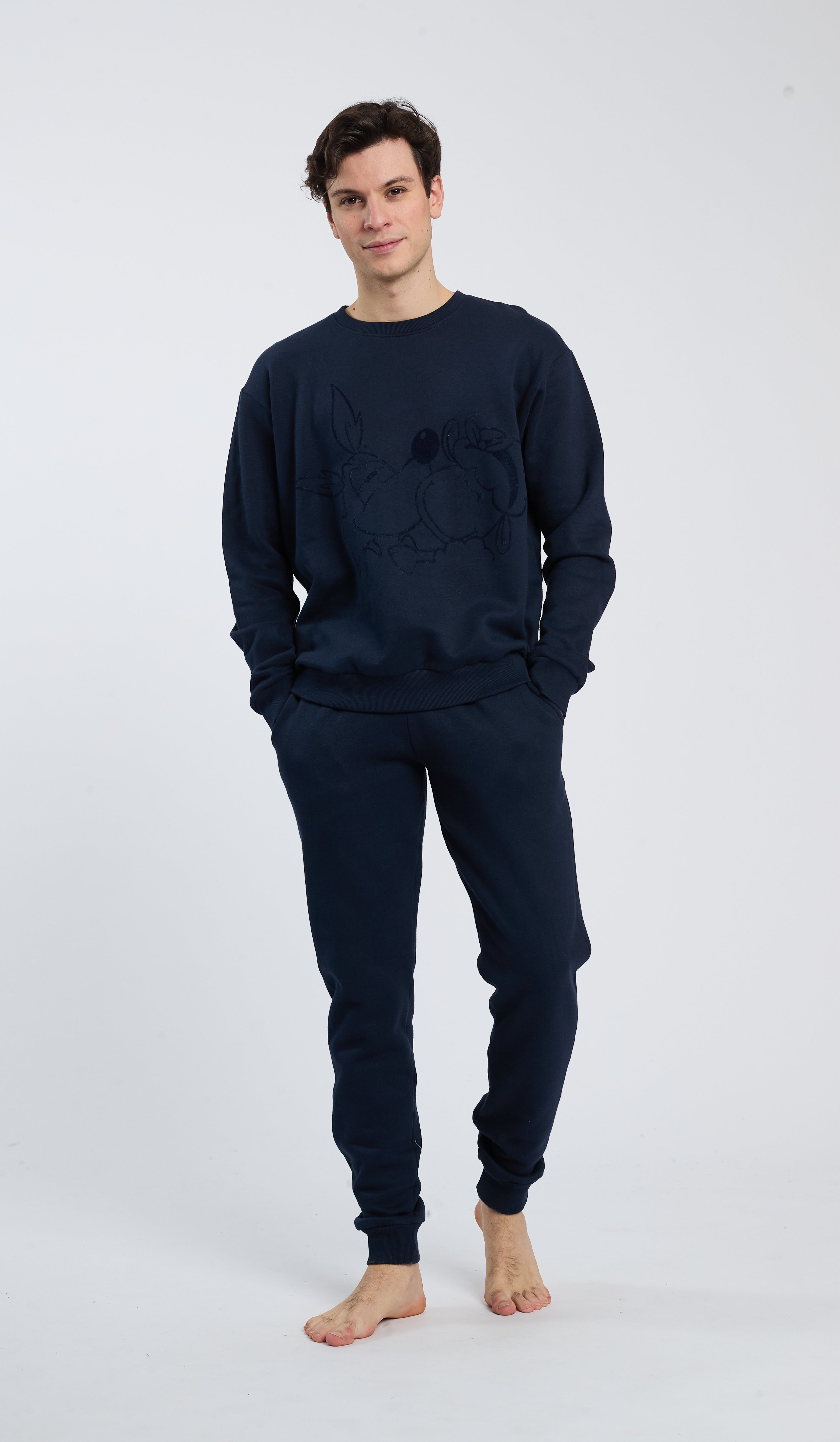 FELPA E PANTALONI  UOMO Happy People