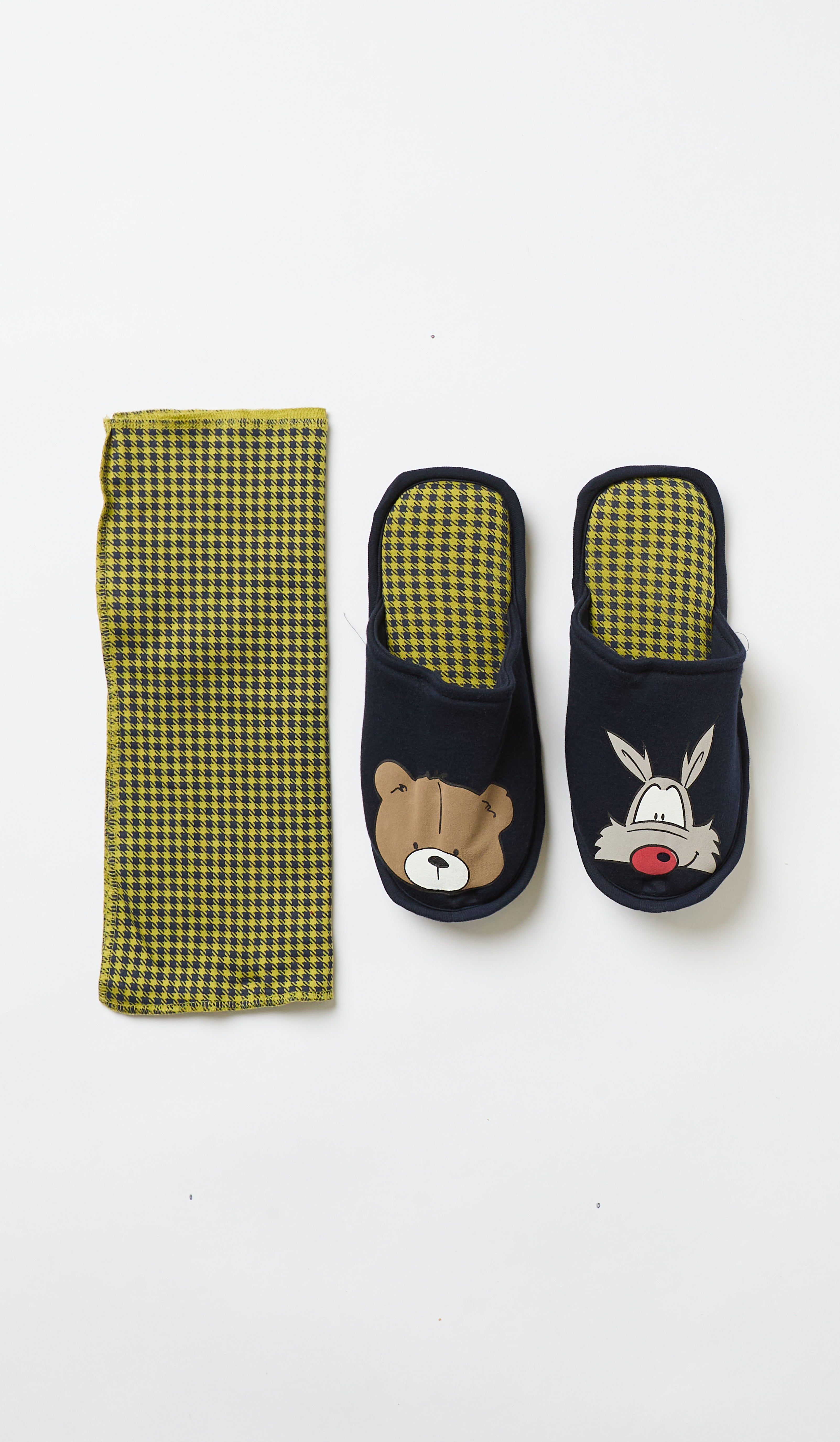 Pantofole Camera UOMO EDIZIONE "NON DORMO SOLO" Happy People