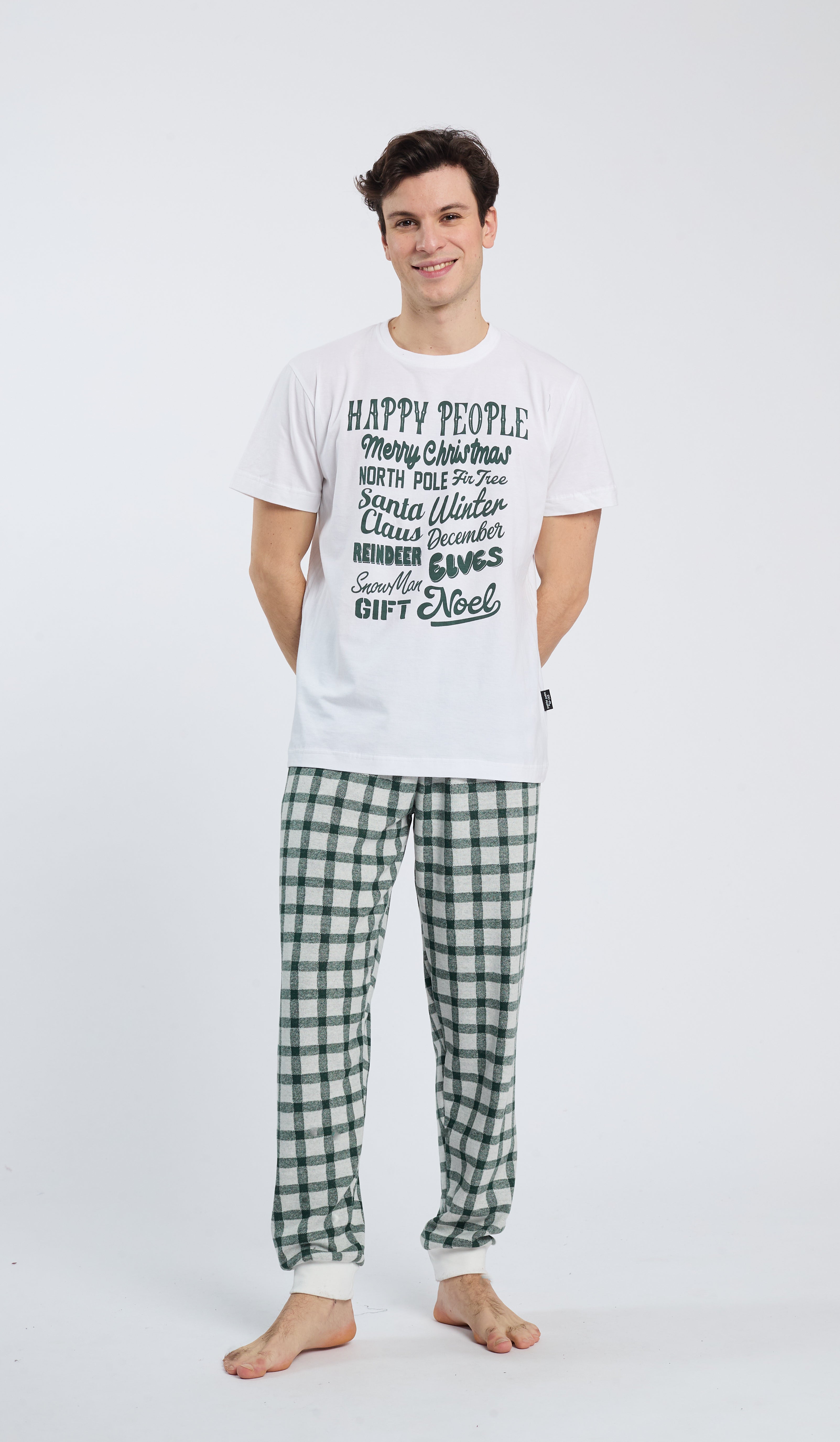 PIGIAMA UOMO EDIZIONE NATALE HAPPY PEOPLE