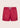 SHORT LUCIDI CORTI TINTA UNITA ROSSO EFFEK