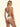 Bikini Donna F**K Triangolo con Slip Regolabile Bianco Effek