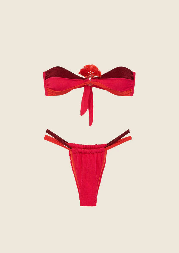 Bikini Donna F**K Fascia Con Slip Brasiliano Fisso EFFEK