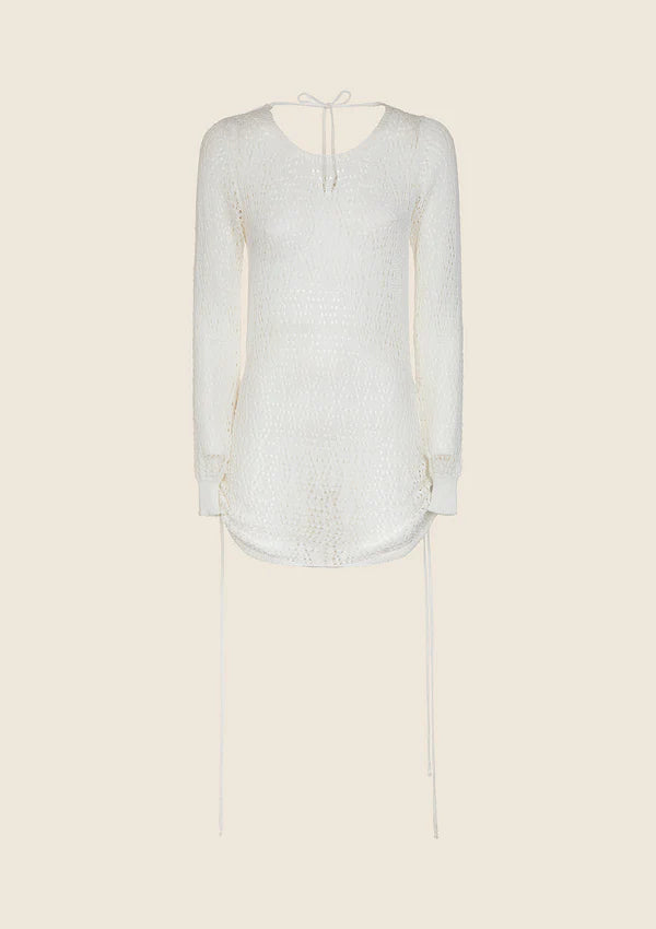 Vestito corto Donna F**K Bianco EFFEK