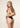 Bikini Donna F**K Triangolo con Slip Regolabile Nero Effek