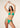 Bikini Donna F**K Triangolo con Slip Regolabile Verde Effek