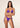 Bikini Donna F**K Triangolo con Slip Regolabile Viola Effek