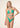 Bikini Donna F**K Triangolo con Slip Americano Fisso VERDE EFFEK