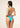 Bikini Donna F**K Triangolo con Slip Americano Fisso AZZURRO EFFEK