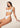 Bikini Donna F**K Reggiseno con Ferretto e Slip Americano Fisso Bianco EFFEK