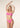 Bikini Donna F**K Fascia a V con Ferretto e Slip Americano Fisso FUCSIA Effek