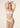 Bikini Donna F**K Fascia a V con Ferretto e Slip Americano Fisso BIANCA Effek