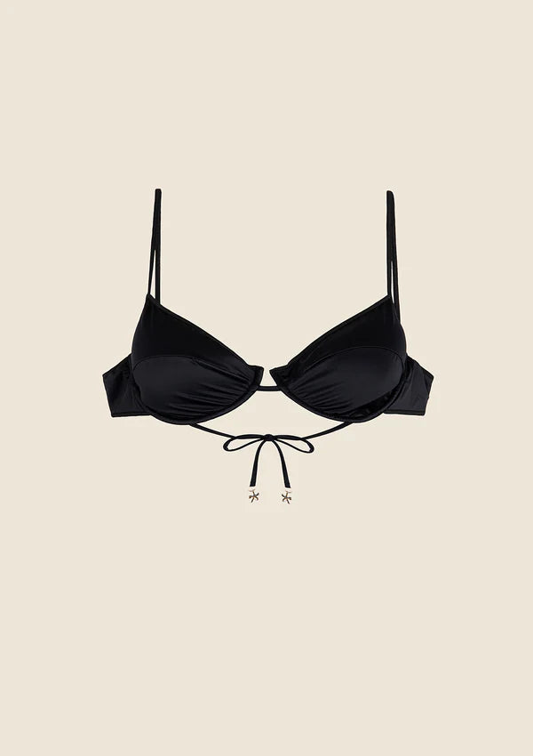 Reggiseno con Ferretto Donna F**K Nero EFFEK