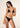 Slip Fisso Donna F**K Nero EFFEK