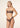 Bikini Donna F**K Fascia a V con Ferretto e Slip Fisso Fantasia ANIMALIER EFFEK