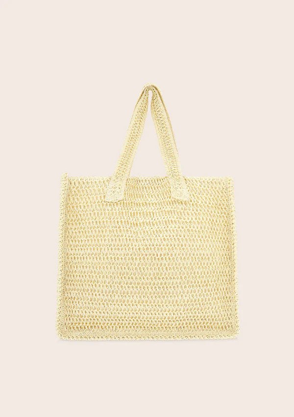 Tote Summer Bag Donna F**K Beige EFFEK