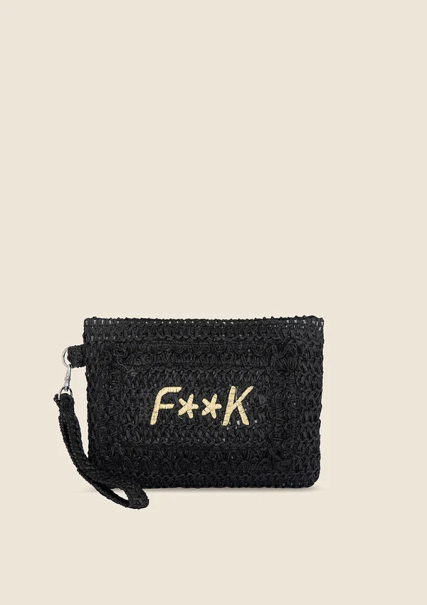 Mini Pochette Donna F**K Nera EFFEK