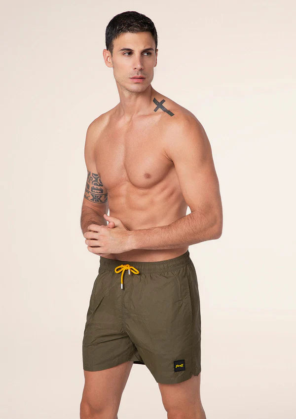 Shorts Uomo F**K VERDE MILITARE EFFEK