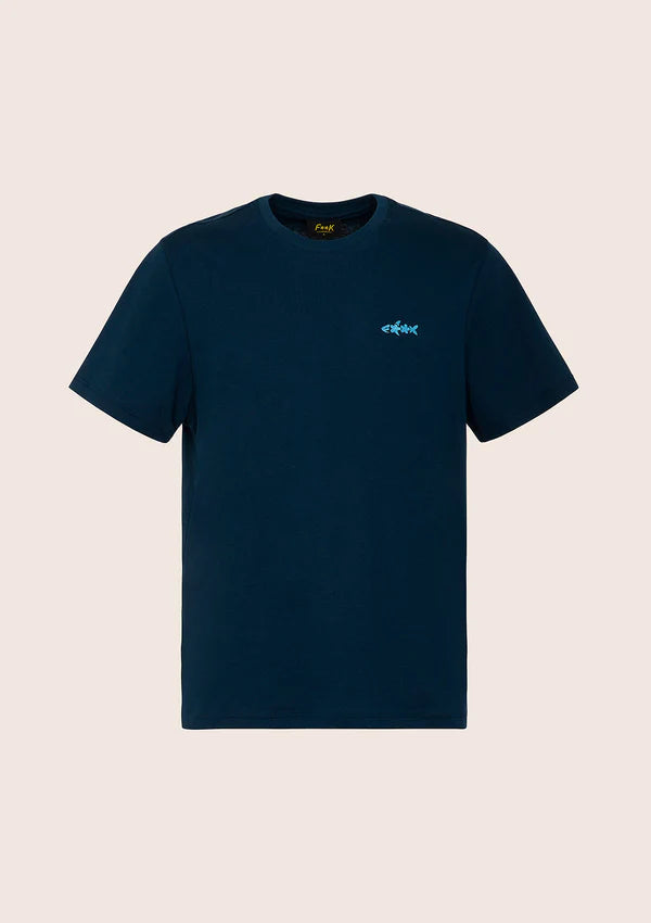 T-Shirt Uomo F**K BLU uomo