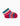 Babbucce bambino cotone rosso righe multicolor Gallo