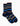 Calze corte uomo cotone blu righe multicolor GALLO