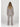 Pigiama cardigan donna, in morbido caldo cotone, a quadretti marrone Happy People