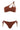 Bikini Monospalla Cut Out con Sfere Dorate e Slip Regular MISS BIKINI